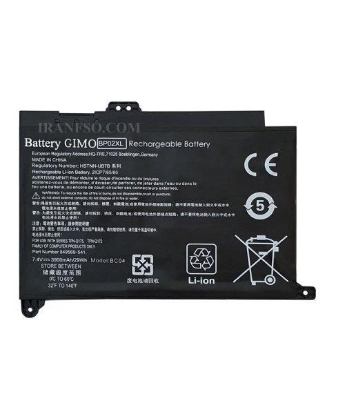 باتری لپ تاپ اچ پی Pavilion 15-AU_BP02XL مشکی Pavilion 15-AU_BP02XL Laptop Battery